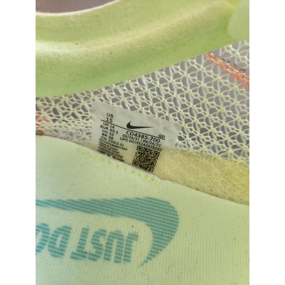 New Nike Air Zoom Victory Track Spikes Fast Pack Volt Mens Size 15 CD4385-700 - Picture 8 of 11